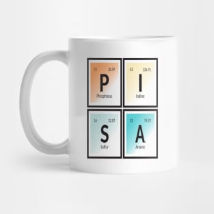 Elements of Pisa City Mug